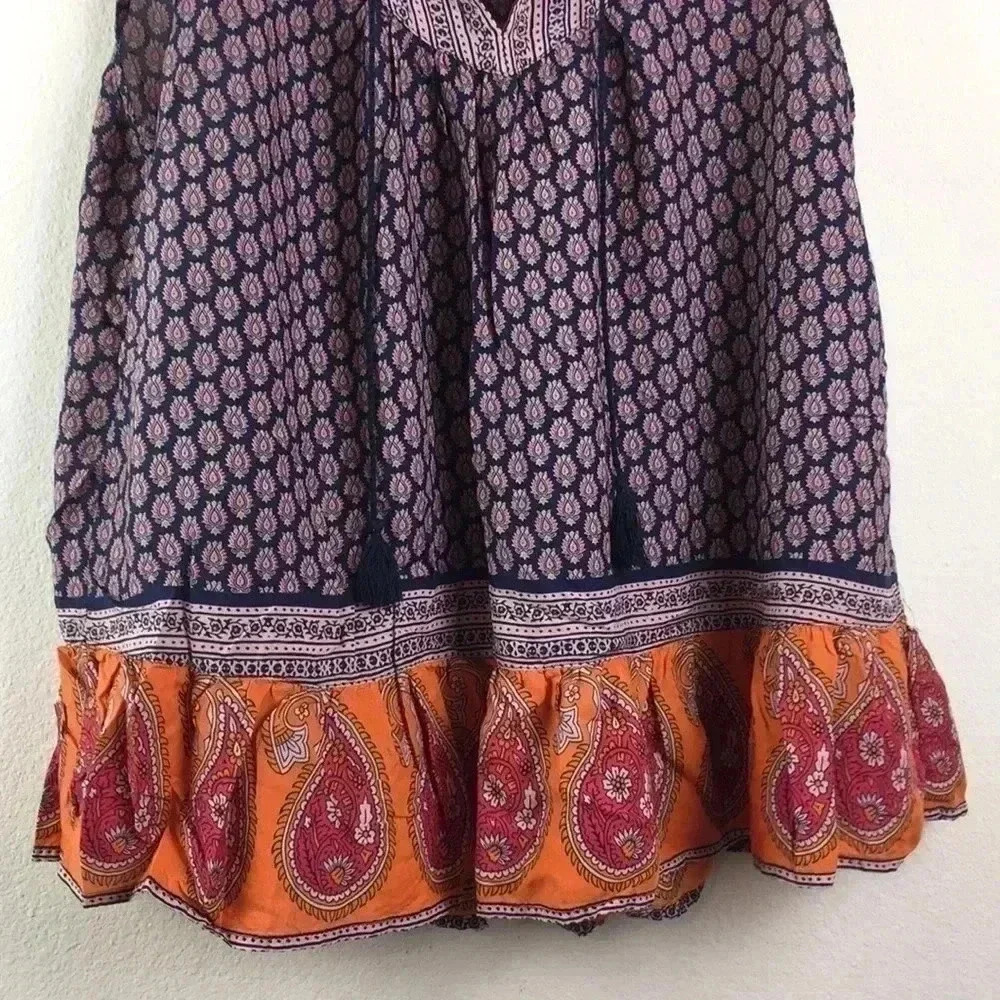 Beach lunch lounge BoHo Top Size Medium - Picture 3 of 8